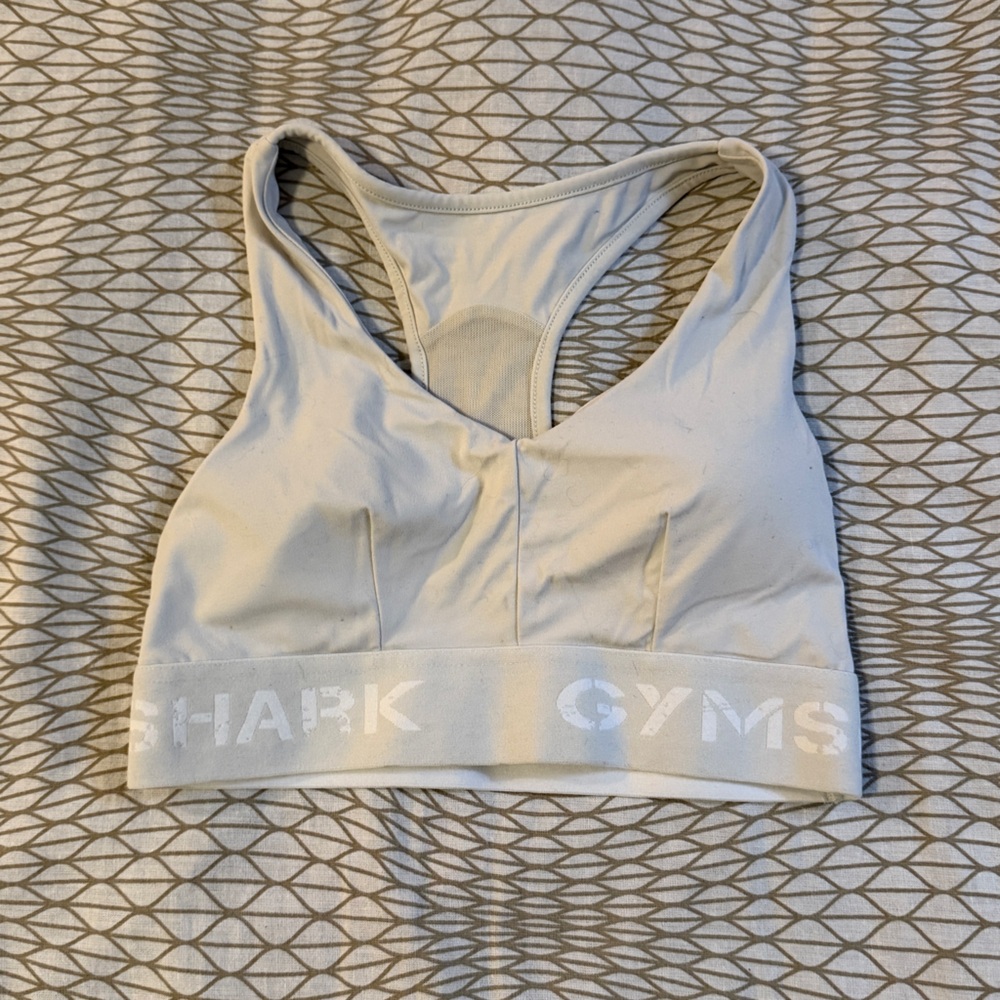 Gymshark OG Legacy Fitness Sports Bra in Light Gray